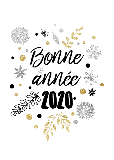 carte de bonne année